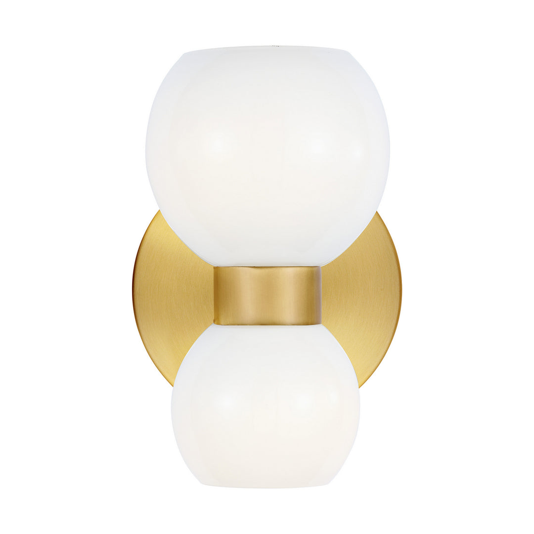 Londyn Two Light Wall Sconce in Burnished Brass - available from The Lighting Shoppe, trusted by Canadian homeowners