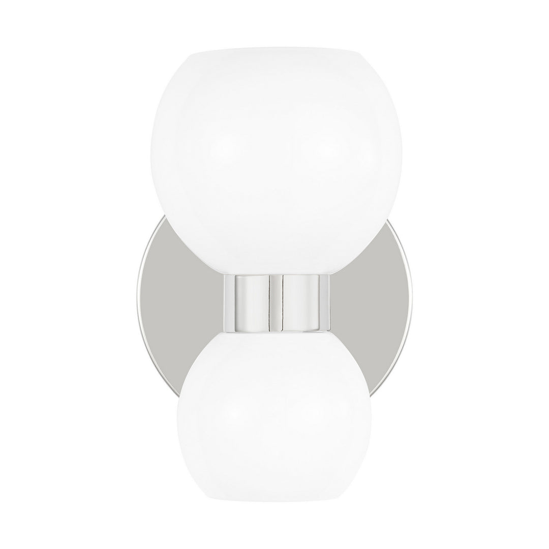 Londyn Two Light Wall Sconce in Polished Nickel - available from The Lighting Shoppe, trusted by Canadian homeowners