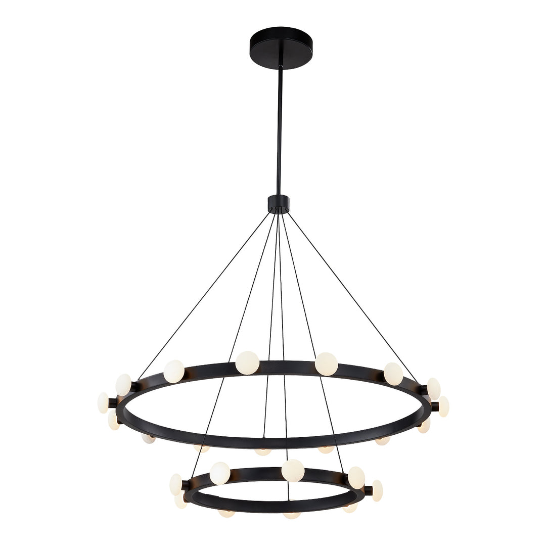 Kuzco Canada - CH63436-BK - LED Chandelier - Rezz - Black