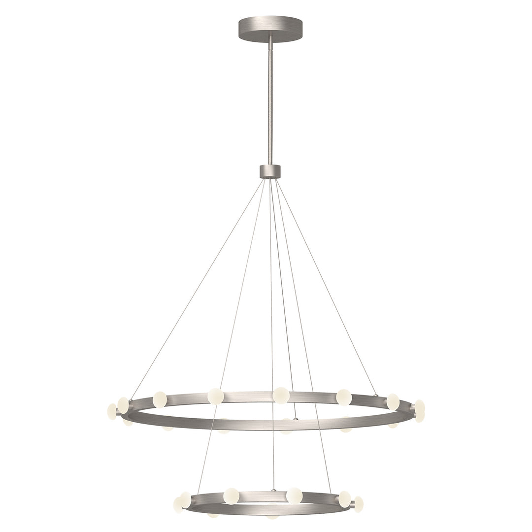 Kuzco Canada - CH63436-BN - LED Chandelier - Rezz - Brushed Nickel