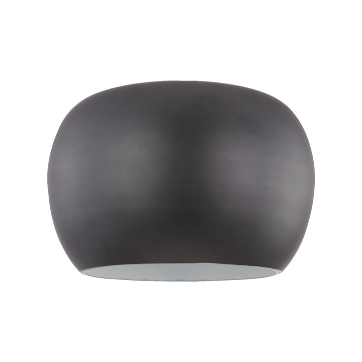 Kuzco Canada - FM44614-BK/WH - LED Flush Mount - Croft - Black/White