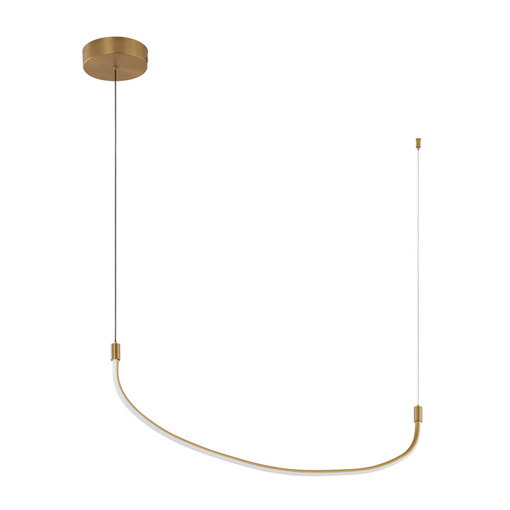 Kuzco Canada - LP89036-BG - LED Pendant - Talis - Brushed Gold