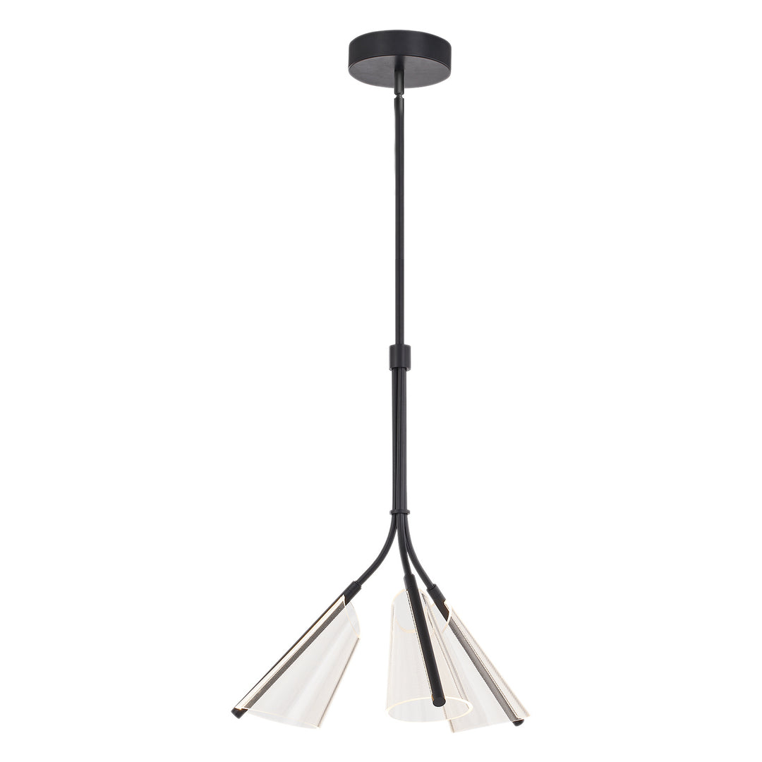 Kuzco Canada - PD62622-BK/LG - LED Pendant - Mulberry - Black/Light Guide