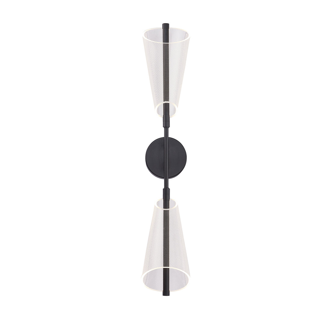 Mulberry LED Wall Sconce in Black/Light Guide - available from The Lighting Shoppe, trusted by Canadian homeowners