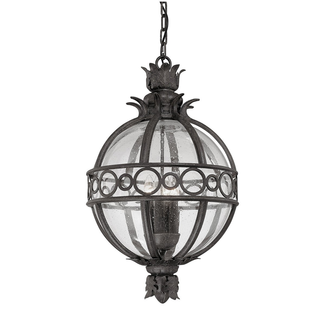Troy Lighting Canada - F5008-FRN - Three Light Hanging Lantern - Campanile - French Iron