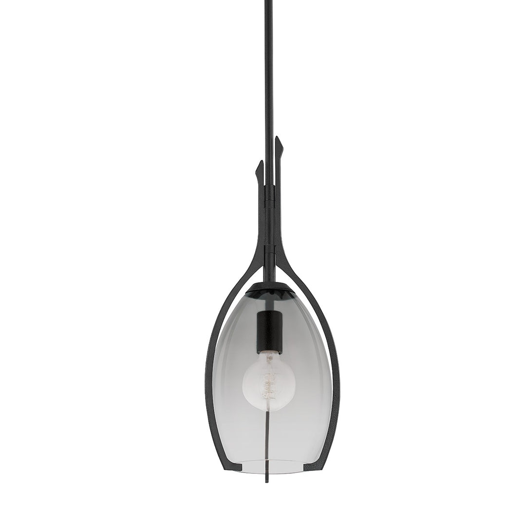 Pacifica One Light Pendant in Forged Iron - available from The Lighting Shoppe, trusted by Canadian homeowners
