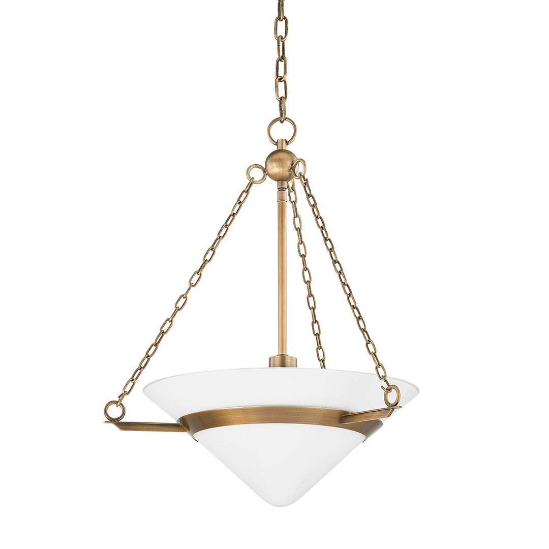 Troy Lighting Canada - F8320-PBR - One Light Pendant - Amador - Patina Brass
