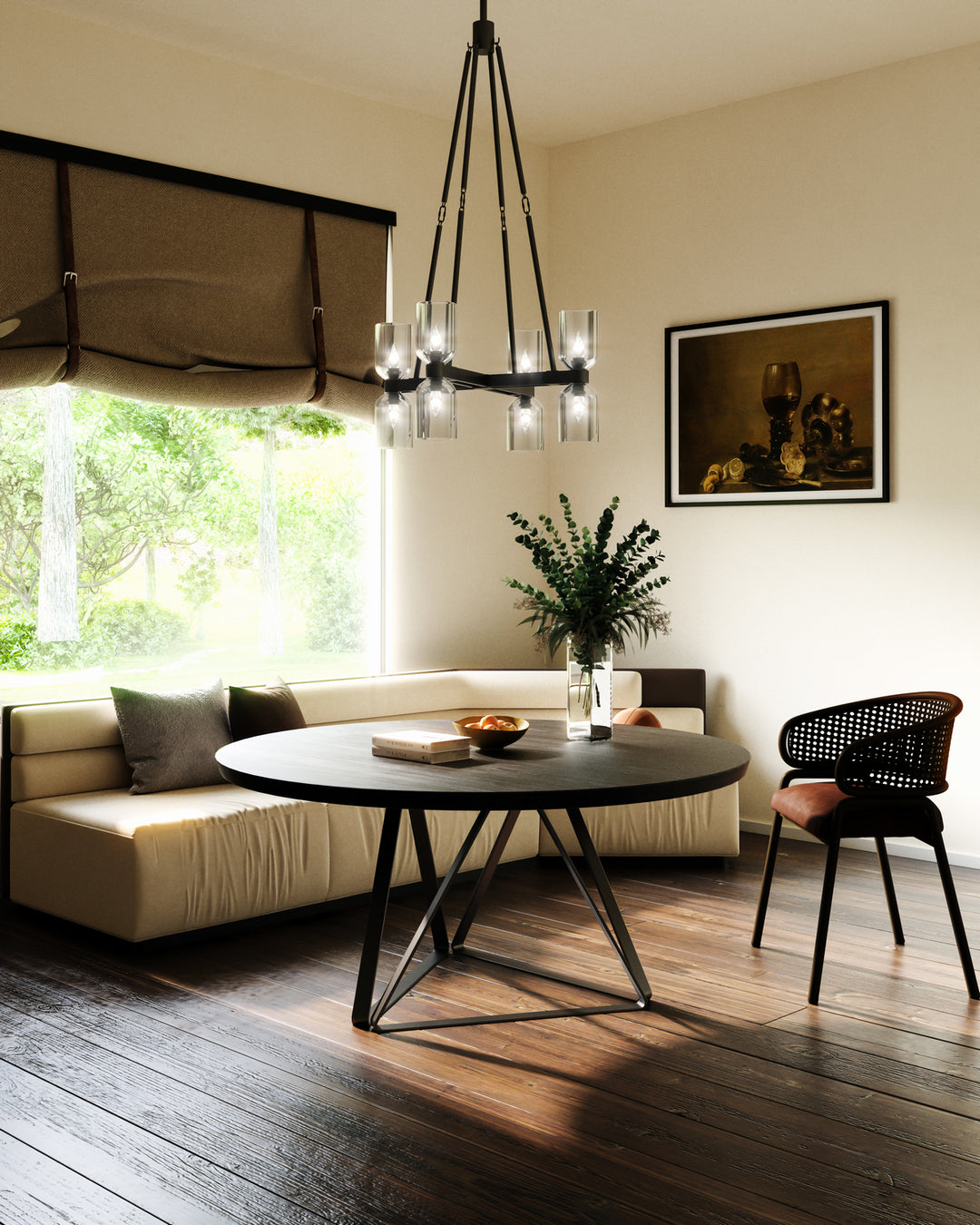 Alora Canada - CH338822UBCC - Eight Light Chandelier - Lucian - Clear Crystal/Urban Bronze