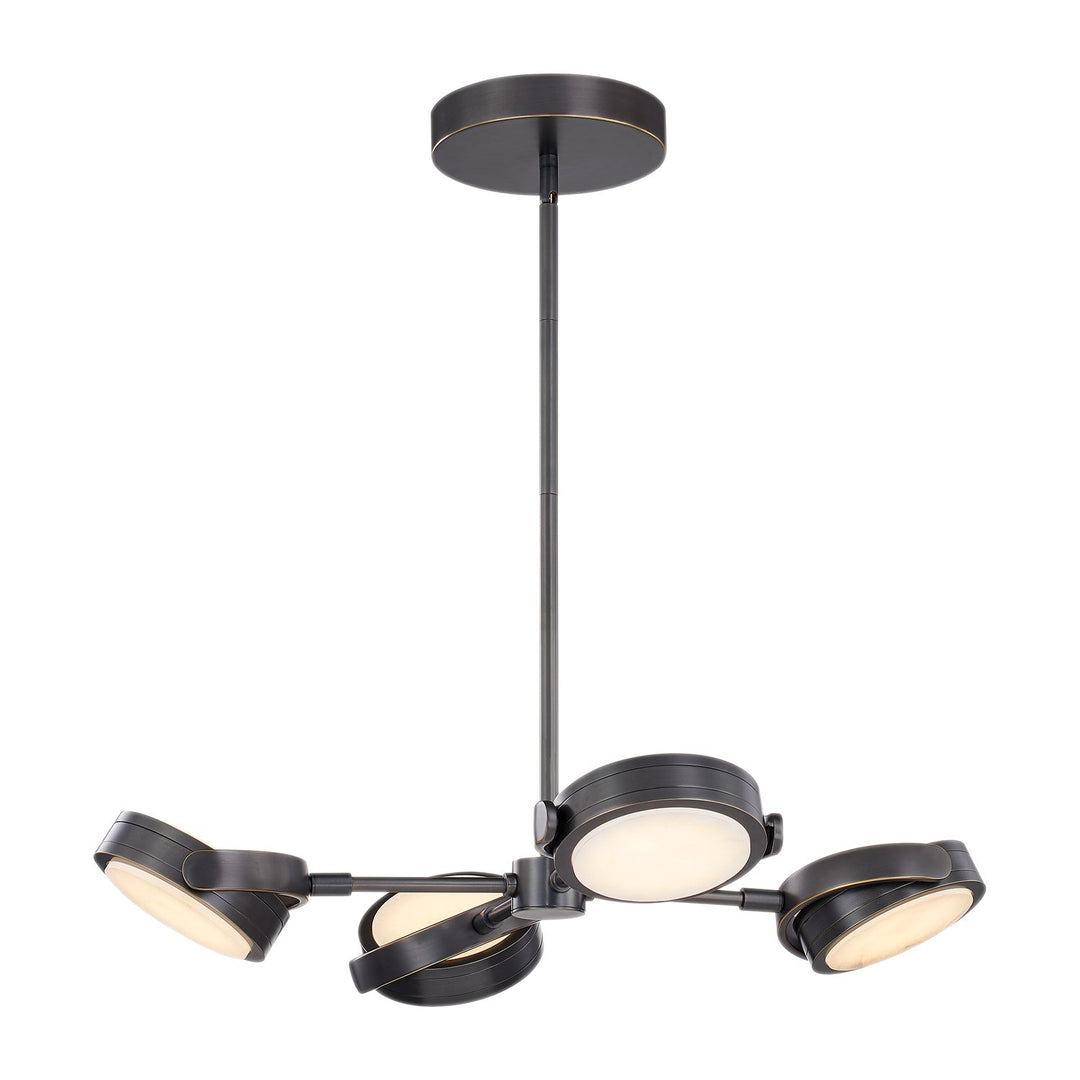 Alora Canada - PD325428UBAR - LED Pendant - Blanco - Urban Bronze/Alabaster