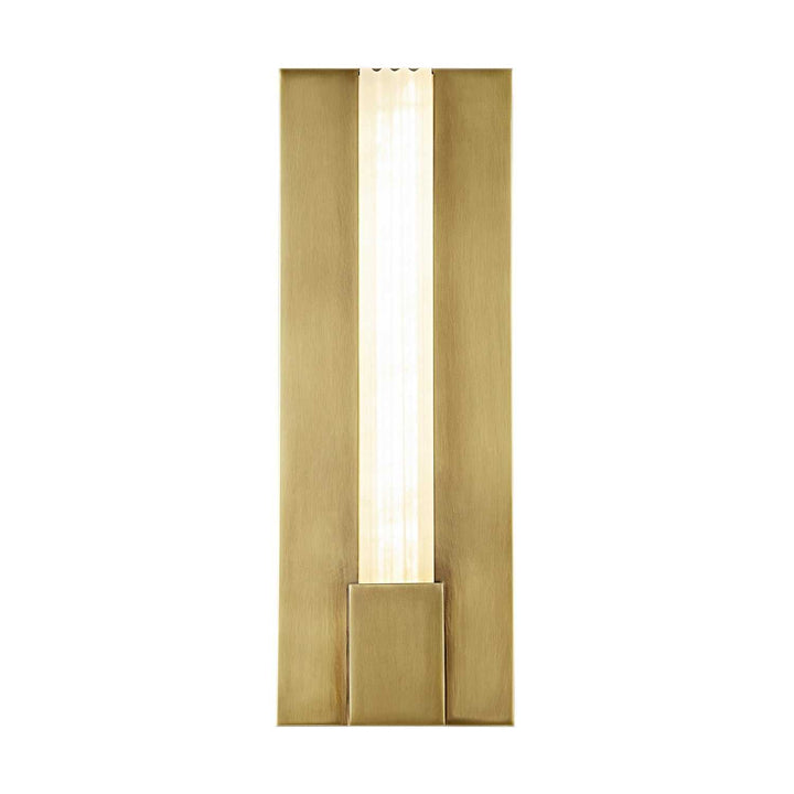 Alora Canada - WV322114VBAR - LED Vanity - Kismet - Vintage Brass/Alabaster