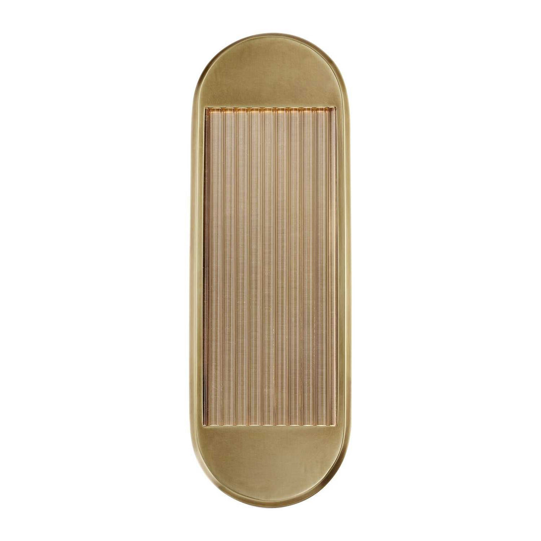 Palais LED Vanity in Vintage Brass Alora Canada