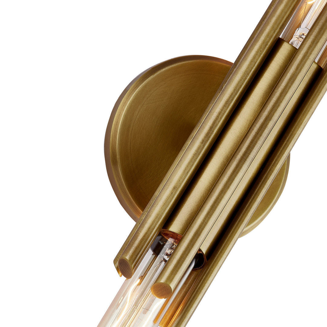 Alora Canada - WV335811VB - Two Light Vanity - Torres - Vintage Brass