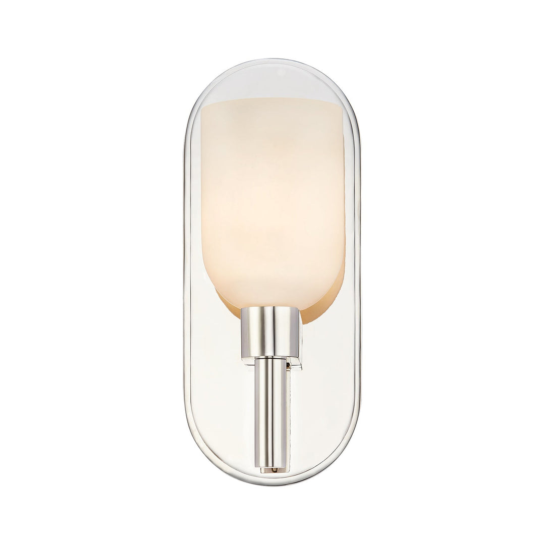 Alora Canada - WV338101PNAR - One Light Vanity - Lucian - Polished Nickel/Alabaster