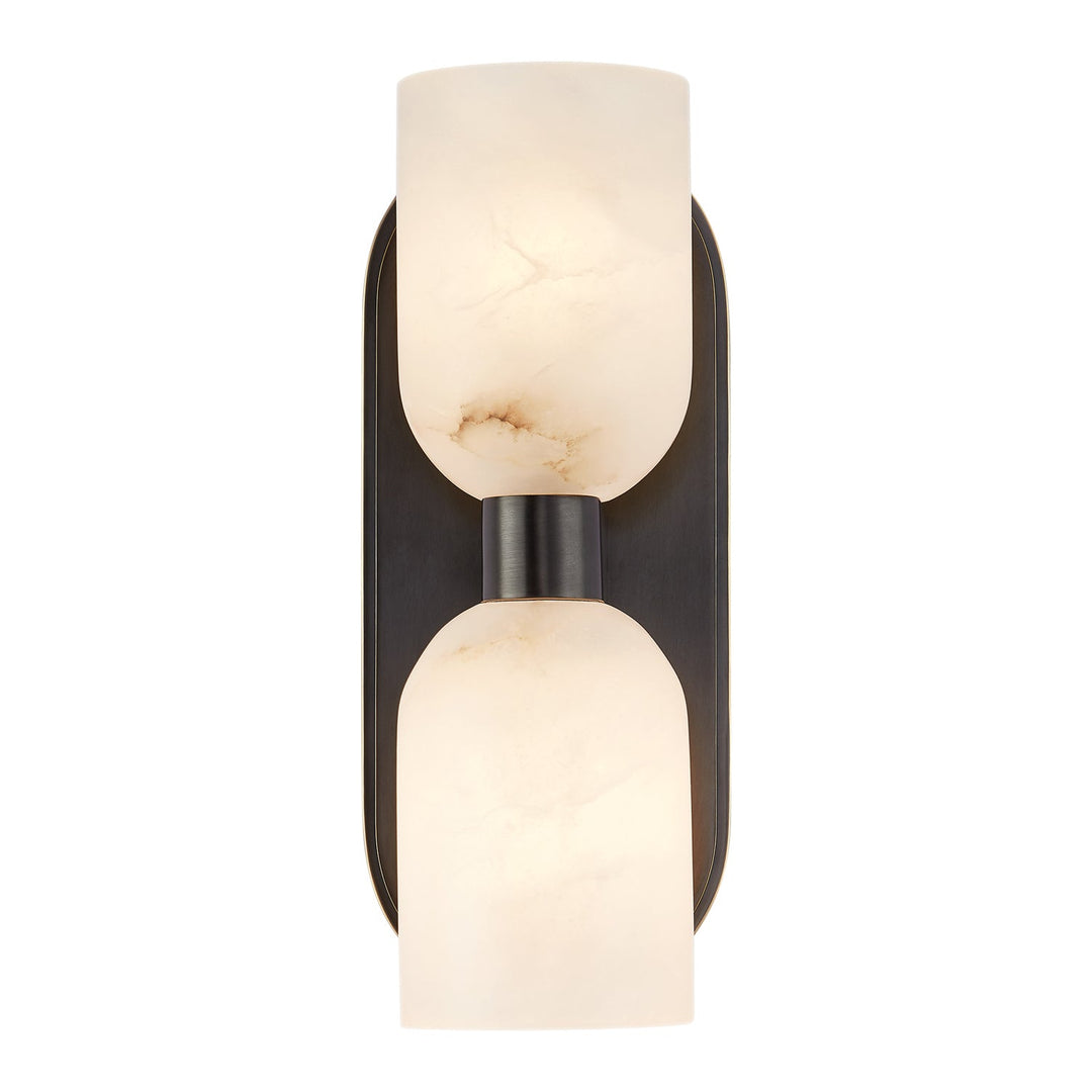 Alora Canada - WV338902UBAR - Two Light Vanity - Lucian - Urban Bronze/Alabaster