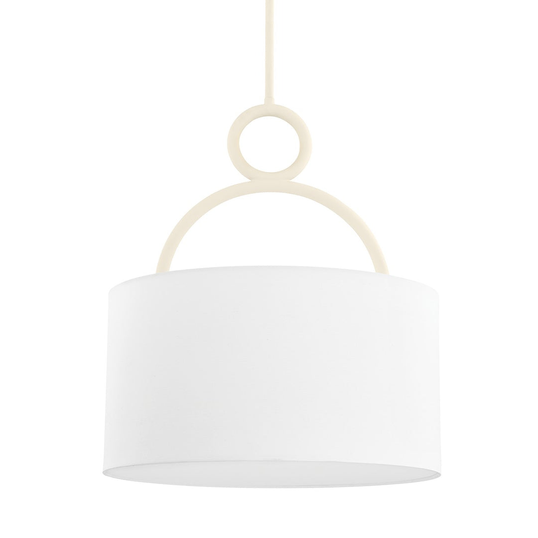 Wynter Three Light Chandelier in Textured Cream - available from The Lighting Shoppe, trusted by Canadian homeowners