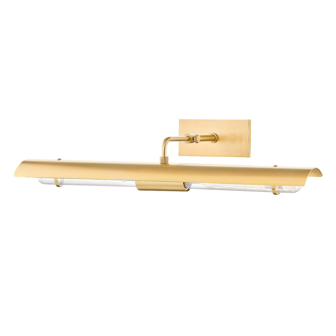 Raelynn Two Light Picture Light in Aged Brass - available from The Lighting Shoppe, trusted by Canadian homeowners