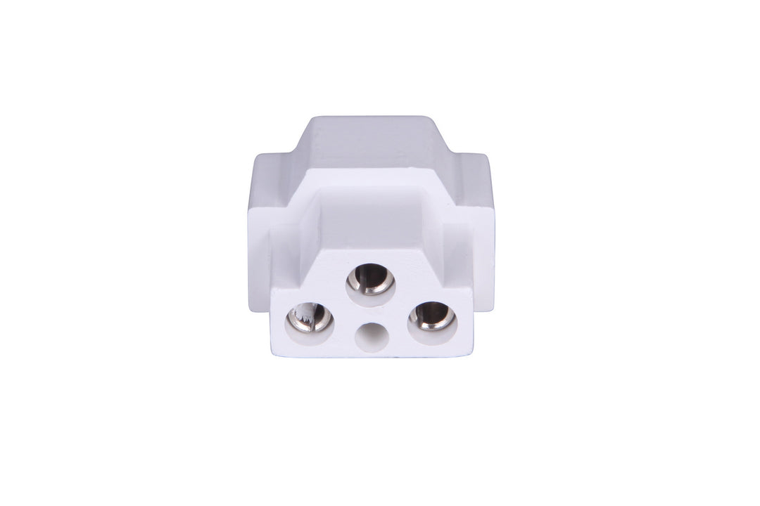 Undercabinet Light Bars End-to-End Connector in White - available from The Lighting Shoppe, trusted by Canadian homeowners
