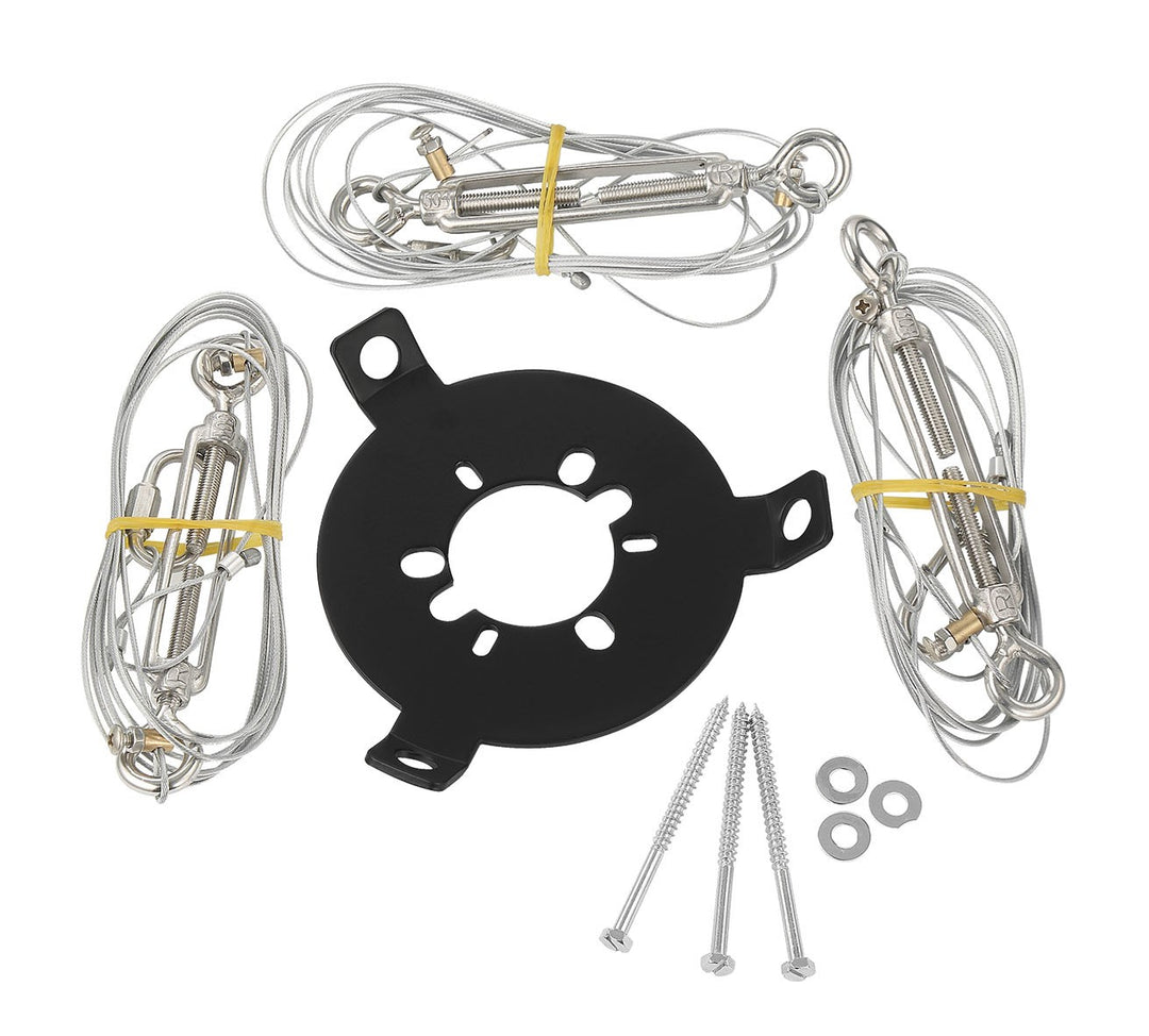 Guide Wire System Guide Wire System in Flat Black - available from The Lighting Shoppe, trusted by Canadian homeowners