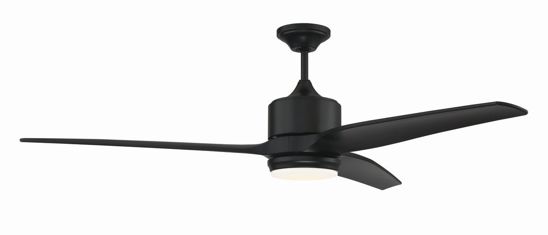Mobi Indoor/Outdoor 60"Ceiling Fan in Flat Black - available from The Lighting Shoppe, trusted by Canadian homeowners