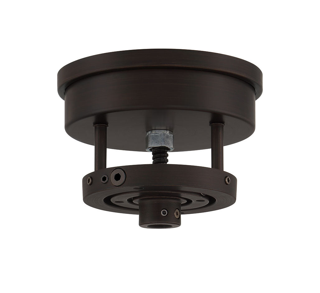 Slope Mount Adaptor Slope Mount Adapter in Aged Bronze Brushed - available from The Lighting Shoppe, trusted by Canadian homeowners
