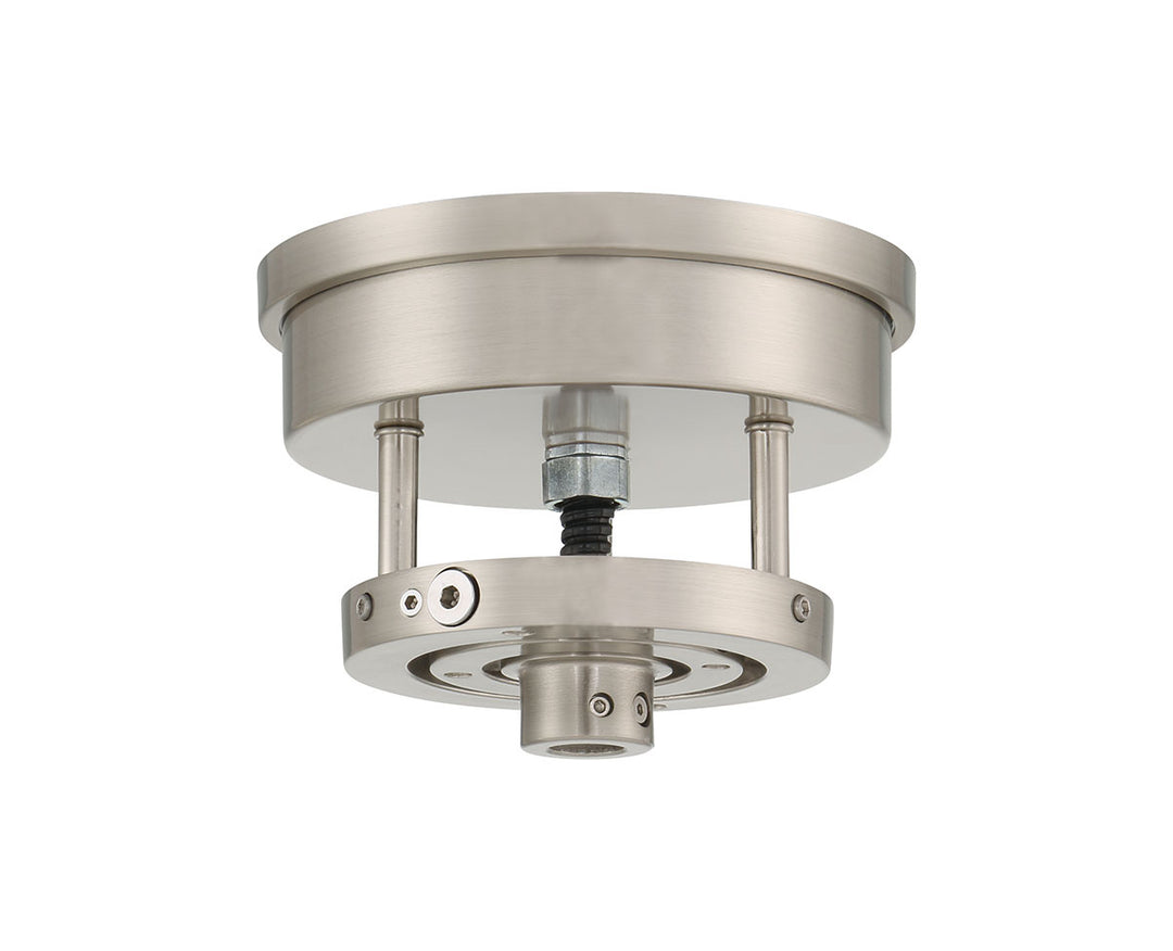 Slope Mount Adaptor Slope Mount Adapter in Brushed Polished Nickel - available from The Lighting Shoppe, trusted by Canadian homeowners