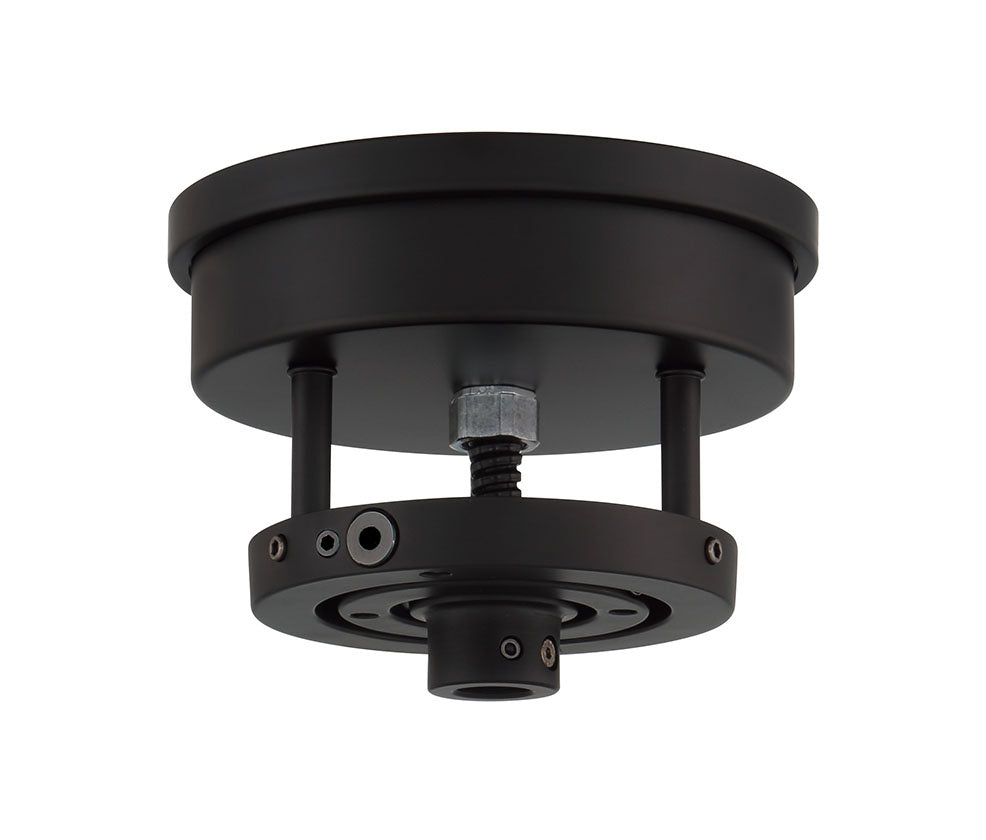 Slope Mount Adaptor Slope Mount Adapter in Flat Black - available from The Lighting Shoppe, trusted by Canadian homeowners