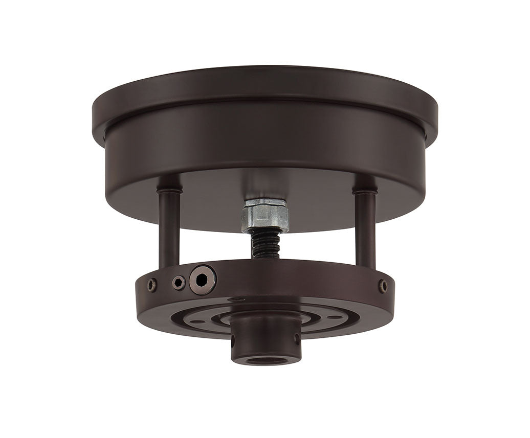Slope Mount Adaptor Slope Mount Adapter in Oiled Bronze - available from The Lighting Shoppe, trusted by Canadian homeowners