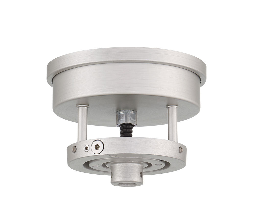 Slope Mount Adaptor Slope Mount Adapter in Painted Nickel - available from The Lighting Shoppe, trusted by Canadian homeowners