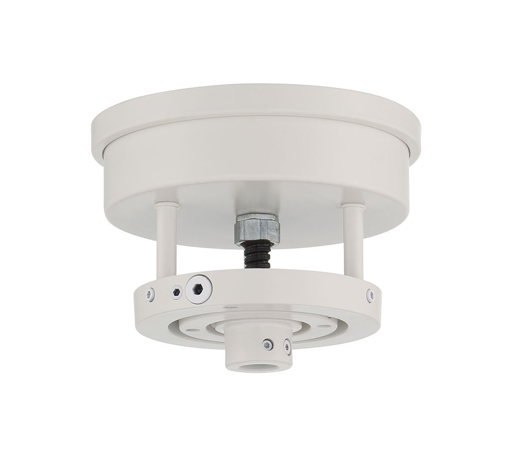 Slope Mount Adaptor Slope Mount Adapter in White - available from The Lighting Shoppe, trusted by Canadian homeowners