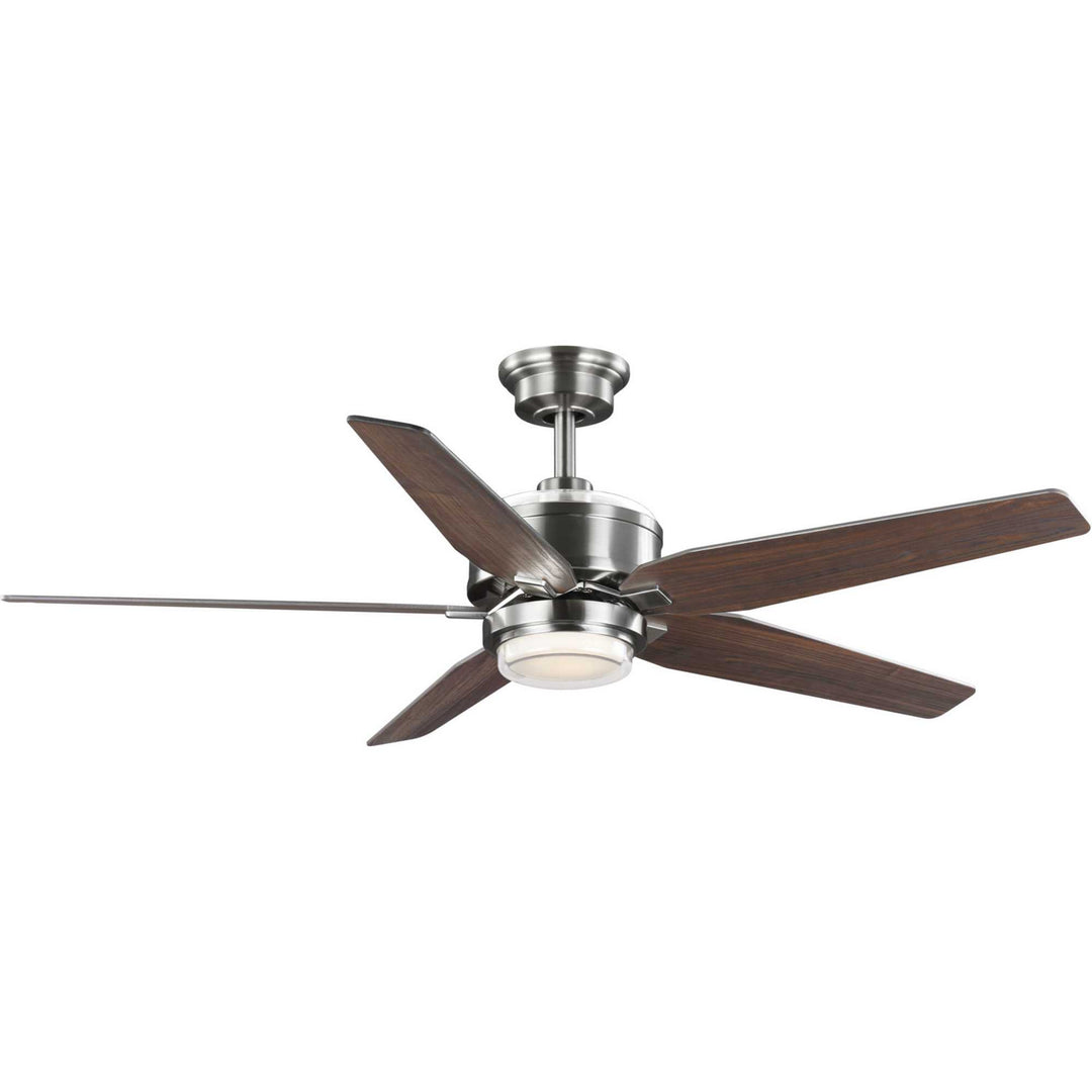 Byars 54"Ceiling Fan in Brushed Nickel - available from The Lighting Shoppe, trusted by Canadian homeowners