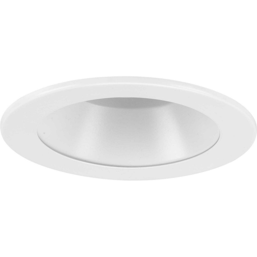 4IN RECESSED One Light Open Trim in Satin White - available from The Lighting Shoppe, trusted by Canadian homeowners