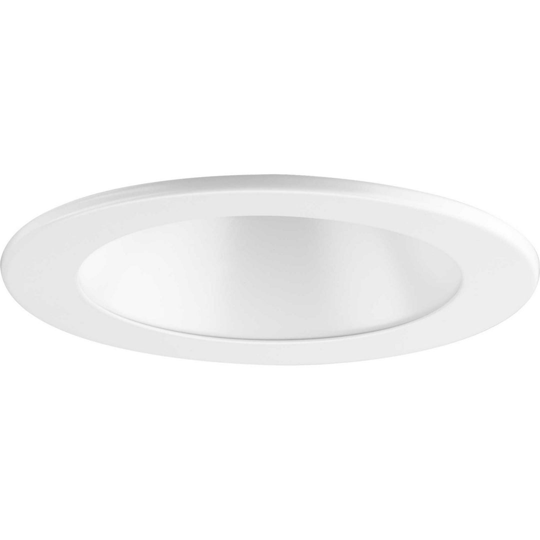 4IN RECESSED One Light Open Trim in Satin White - available from The Lighting Shoppe, trusted by Canadian homeowners