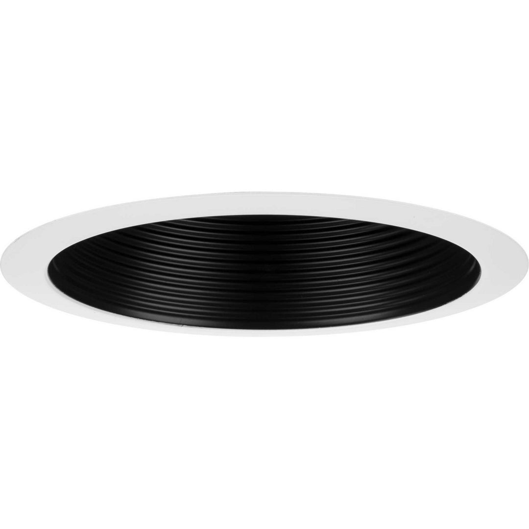 6IN RECESSED One Light Baffle Trim in Black - available from The Lighting Shoppe, trusted by Canadian homeowners