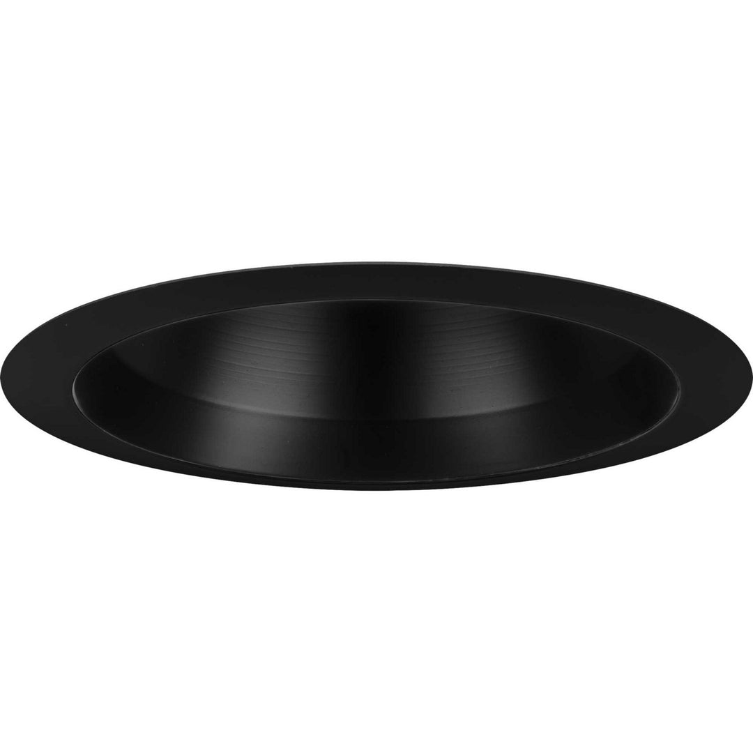 6IN RECESSED One Light Open Trim in Black - available from The Lighting Shoppe, trusted by Canadian homeowners