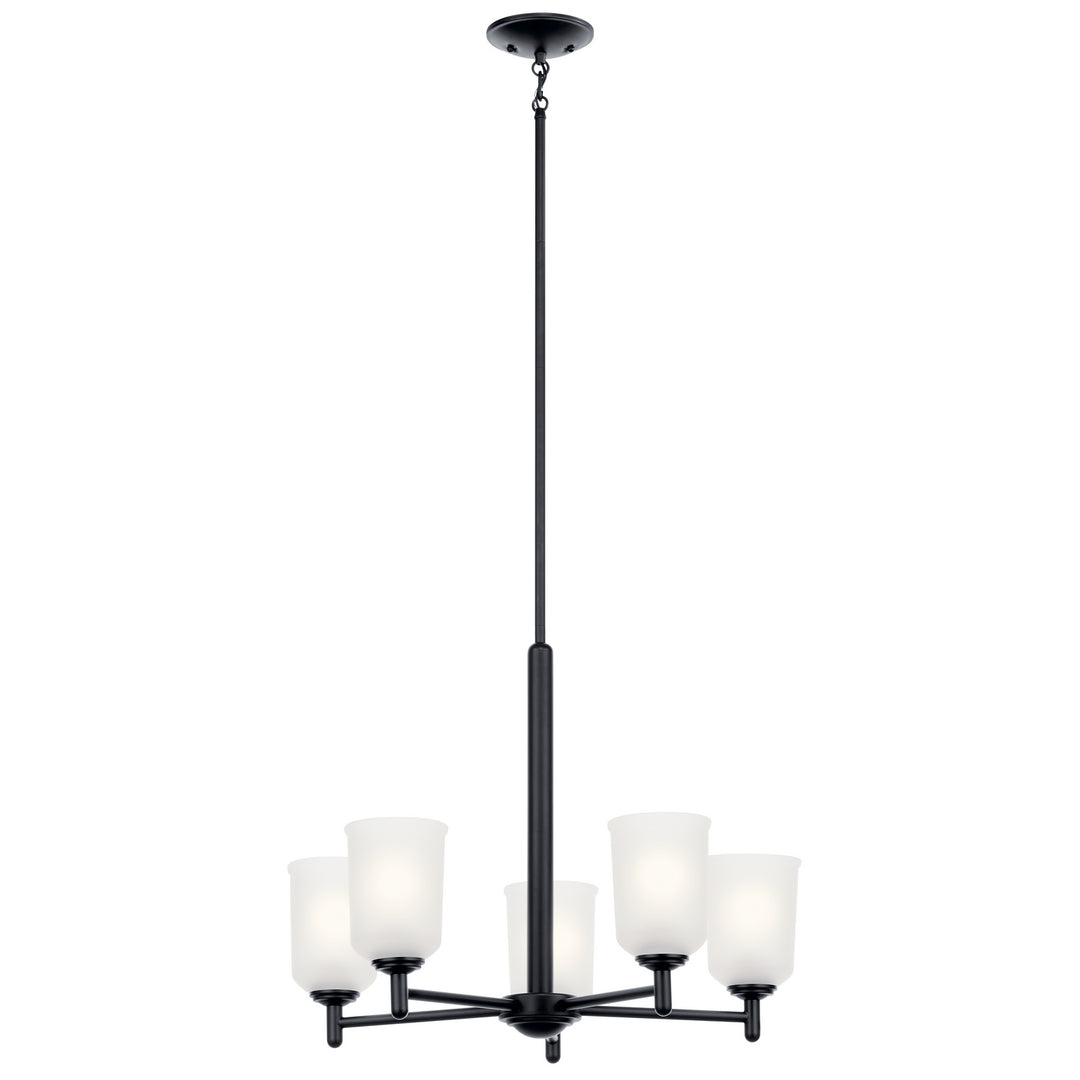 Kichler Canada - 43671BK - Five Light Chandelier - Shailene - Black