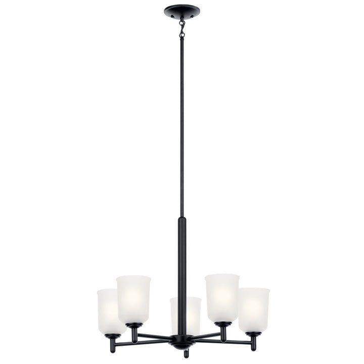 Kichler Canada - 43671BK - Five Light Chandelier - Shailene - Black