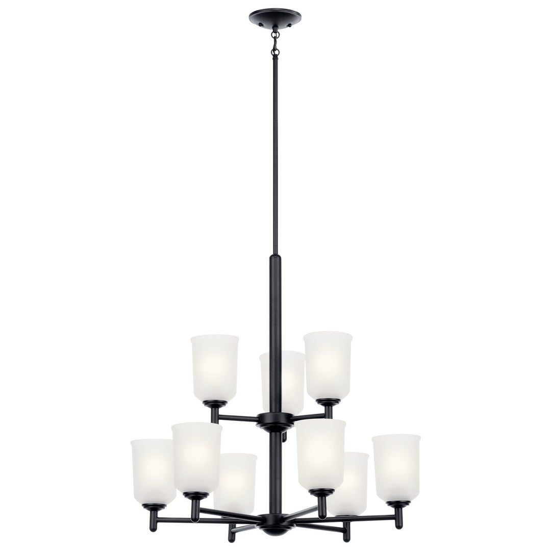Kichler Canada - 43672BK - Nine Light Chandelier - Shailene - Black