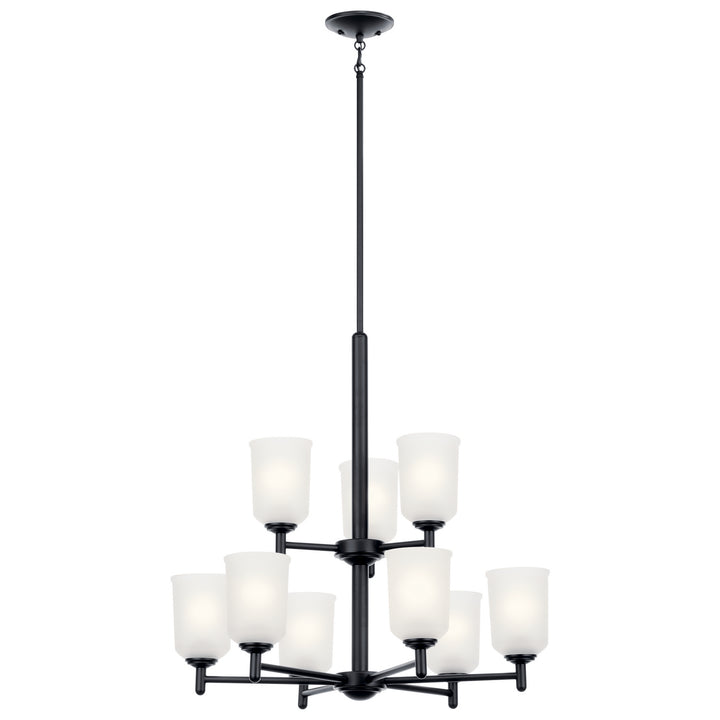 Kichler Canada - 43672BK - Nine Light Chandelier - Shailene - Black