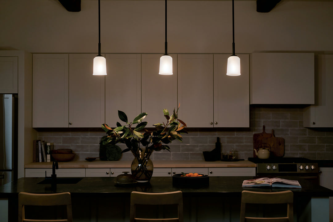 Kichler Canada - 43674BK - One Light Mini Pendant - Shailene - Black