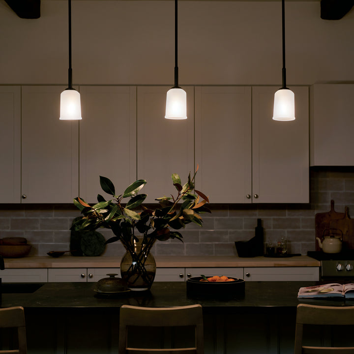 Kichler Canada - 43674BK - One Light Mini Pendant - Shailene - Black