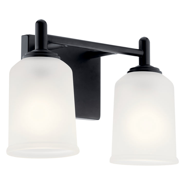 Kichler Canada - 45573BK - Two Light Bath - Shailene - Black