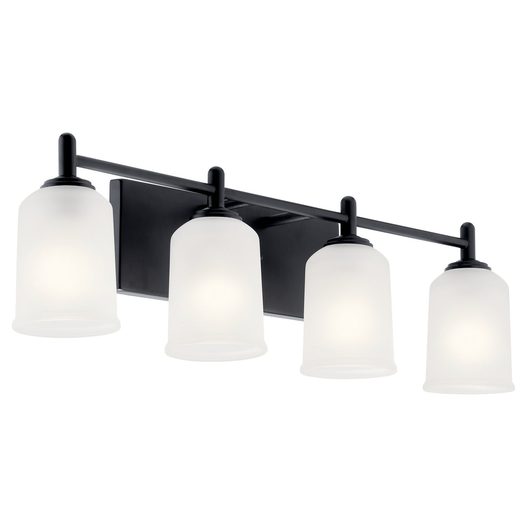 Kichler Canada - 45575BK - Four Light Bath - Shailene - Black