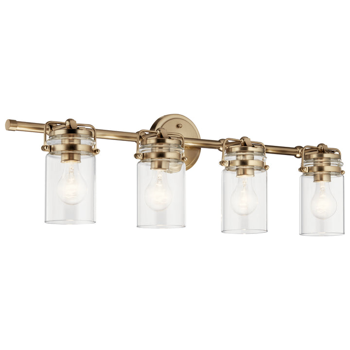 Kichler Canada - 45690CPZ - Four Light Bath - Brinley - Champagne Bronze