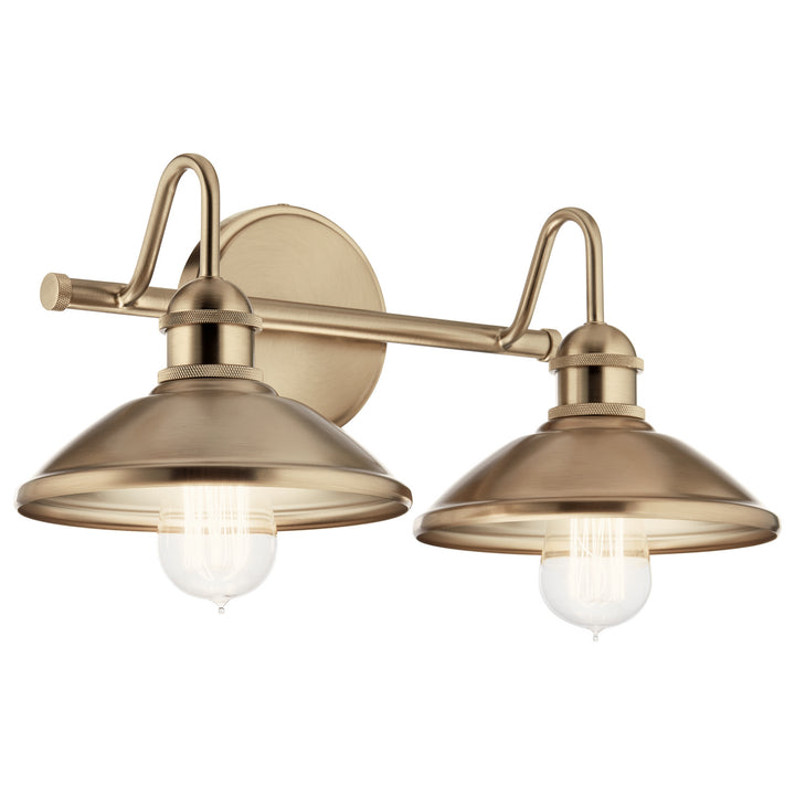 Kichler Canada - 45944CPZ - Two Light Bath - Clyde - Champagne Bronze