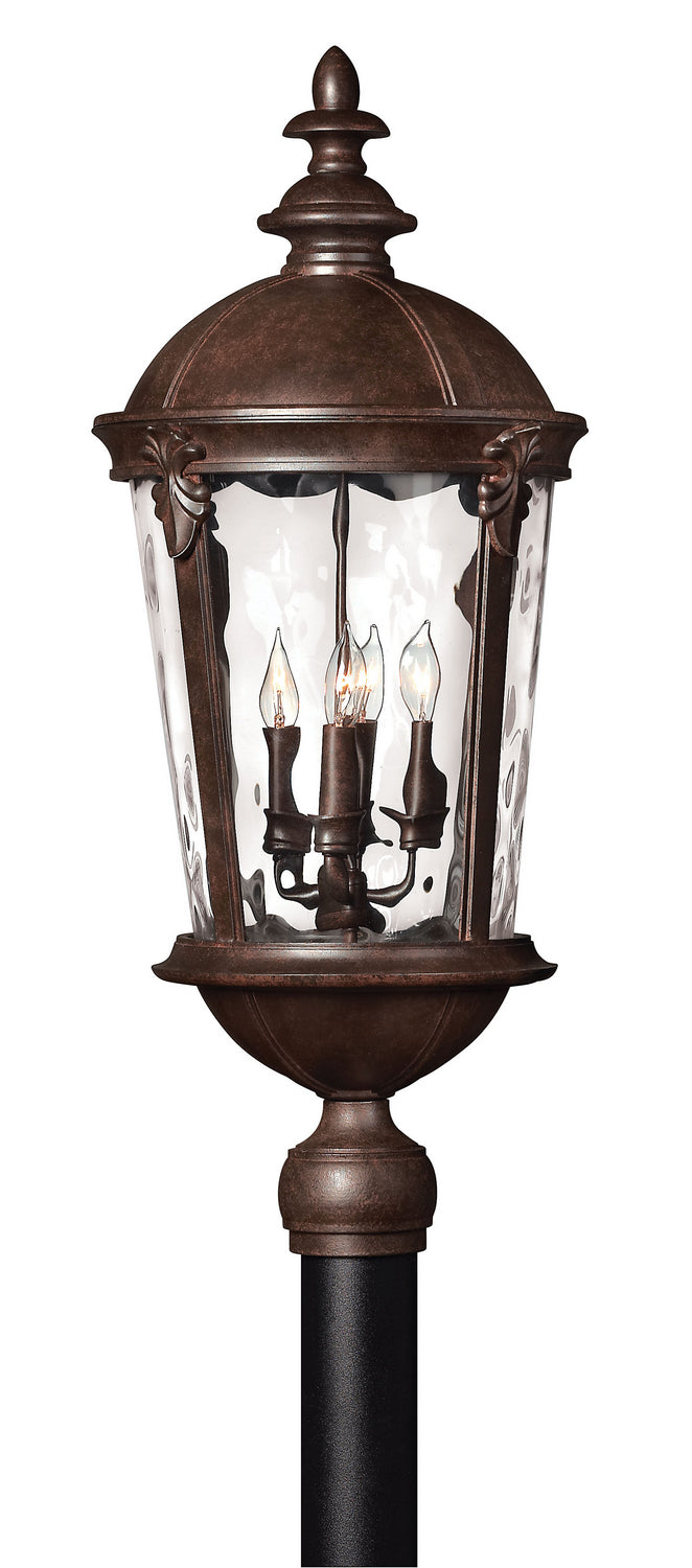 Windsor LED Post Top or Pier Mount Lantern in River Rock - available from The Lighting Shoppe, trusted by Canadian homeowners