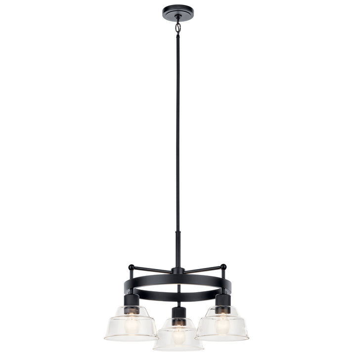 Kichler Canada - 52402BK - Three Light Chandelier - Eastmont - Black