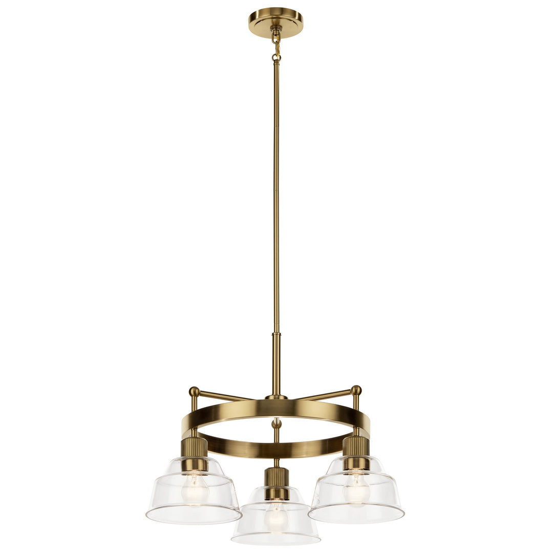 Kichler Canada - 52402BNB - Three Light Chandelier - Eastmont - Brushed Brass