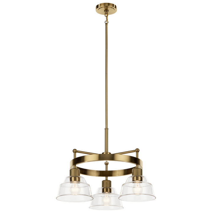 Kichler Canada - 52402BNB - Three Light Chandelier - Eastmont - Brushed Brass