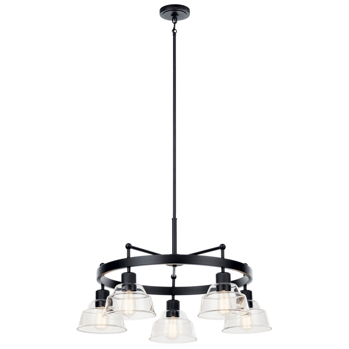 Kichler Canada - 52403BK - Five Light Chandelier - Eastmont - Black