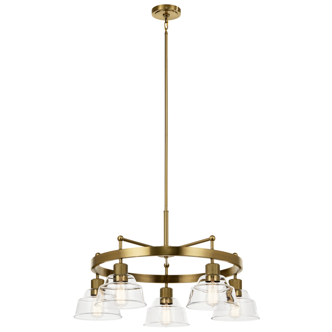 Kichler Canada - 52403BNB - Five Light Chandelier - Eastmont - Brushed Brass